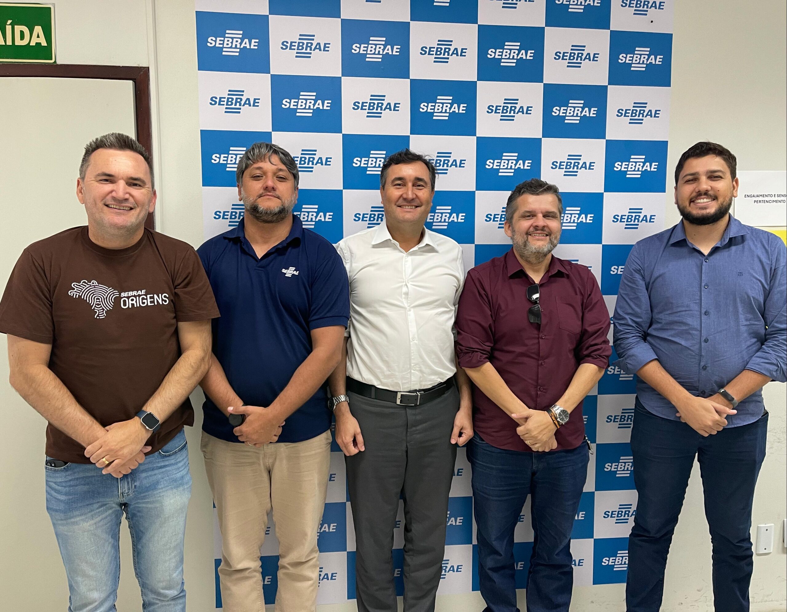 Reunião com o Sebrae/SE sobre a inclusão da categoria de Coworking na edição 2025 do Selo de Qualidade Empresarial contou com a presença de Marcus Vinicius (Marcão), Gerente de Inovação, Thiago Oliveira, Gerente de Competitividade, Brenno Barreto, Diretor Técnico, Carlos Elpidio, Diretor de Comunicação e Marketing da Ancev e Marcos Souza, Analista do Sebrae