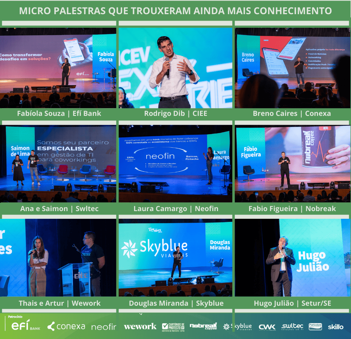 MICRO PALESTRAS NO ANCEV EXPERIENCE 2025