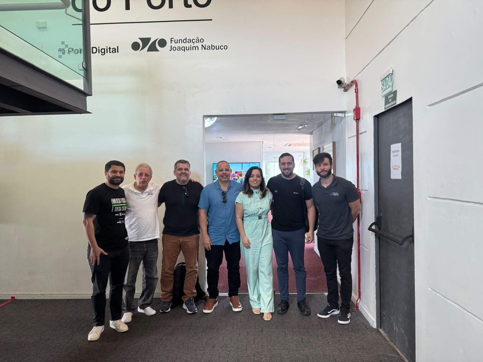 Visita ao Porto Digital Recife por integrantes da Ancev